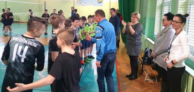 18 Mistrzowie Miasta Kalisza Igrzysk Dzieci w Piłce Siatkowej Chłopców