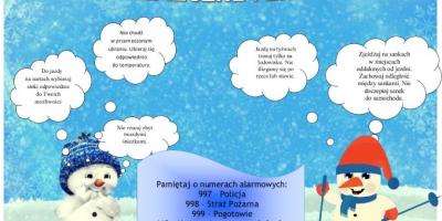 Bezpieczne ferie zimowe