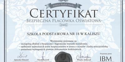 Certyfikat