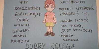 " Dobra koleżanka , dobry kolega"