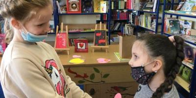 Dzień Dobrego Słowa oraz Walentynki w bibliotece szkolnej