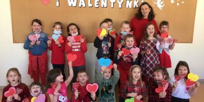 Dzień Dobrego Słowa oraz Walentynki w bibliotece szkolnej