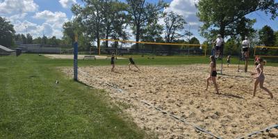 Finał miasta Kalisza w siatkówce plażowej dziewcząt i chłopców w ramach IMS