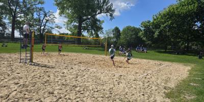 Finał miasta Kalisza w siatkówce plażowej dziewcząt i chłopców w ramach IMS