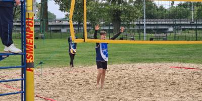 FINAŁ MIASTA KALISZA W PLAŻOWEJ PIŁCE SIATKOWEJ DZIEWCZĄT I CHŁOPCÓW W RAMACH IMS