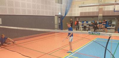 FINAŁ REJONU IGRZYSK MŁODZIEŻY SZKOLNEJ W  BADMINTONIE CHŁOPCÓW