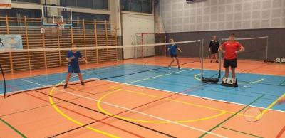 FINAŁ REJONU IGRZYSK MŁODZIEŻY SZKOLNEJ W  BADMINTONIE CHŁOPCÓW