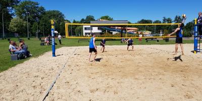FINAŁ REJONU W PIŁCE PLAŻOWEJ CHŁOPCÓW