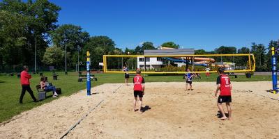 FINAŁ REJONU W PIŁCE PLAŻOWEJ CHŁOPCÓW