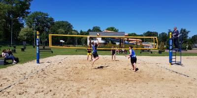FINAŁ REJONU W PIŁCE PLAŻOWEJ CHŁOPCÓW