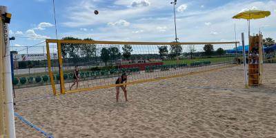 FINAŁ REJONU W PIŁCE PLAŻOWEJ DZIEWCZĄT W RAMACH IMS