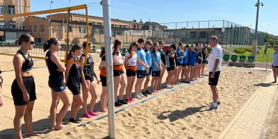FINAŁ REJONU W PIŁCE PLAŻOWEJ DZIEWCZĄT W RAMACH IMS
