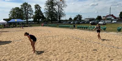 FINAŁ REJONU W PIŁCE PLAŻOWEJ DZIEWCZĄT W RAMACH IMS