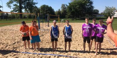 FINAŁ REJONU W PLAŻOWEJ PIŁCE SIATKOWEJ CHŁOPCÓW