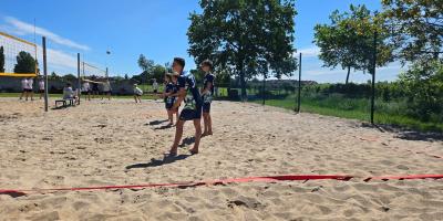 Finał Rejonu w siatkówce plażowej dziewcząt i chłopców. w ramach ID.