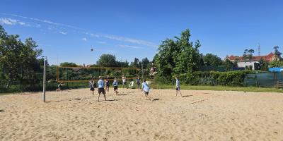 Finał Rejonu w siatkówce plażowej dziewcząt i chłopców. w ramach ID.