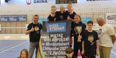 FINAŁ WOJEWÓDZKI W MINISIATKÓWCE CHŁOPCÓW KATEGORII "4"