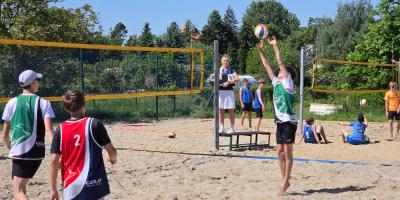 II i IV miejsce w Finale Rejonu w siatkówce plażowej w ramach Igrzysk Młodzieży Szkolnej.