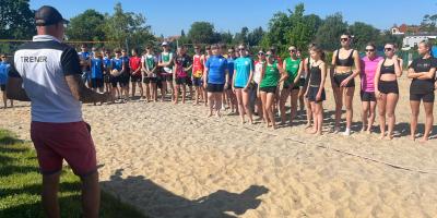 II i IV miejsce w Finale Rejonu w siatkówce plażowej w ramach Igrzysk Młodzieży Szkolnej.