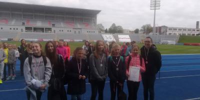 II MIEJSCE W CZWÓRBOJU DZIEWCZĄT