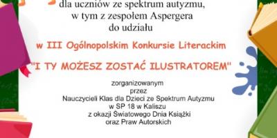 III Ogólnopolski Konkurs Plastyczny "I Ty możesz zostać ilustratorem"