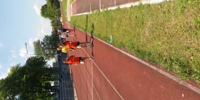 IV miejsce w finale rejonu w czwórkach lekkoatletycznych dziewcząt
