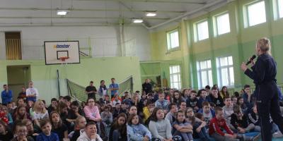 Kampania Ministerstwa Spraw Wewnętrznych i Administracji w naszej szkole.