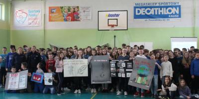 Kampania Ministerstwa Spraw Wewnętrznych i Administracji w naszej szkole.