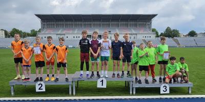 MISTRZOSTWA KALISZA IGRZYSK DZIECI W TRÓJBOJU LEKKOATLETYCZNYM.