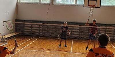 MISTRZOSTWA KALISZA W BADMINTONIE W RAMACH ID I IMS