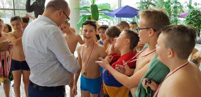 MISTRZOSTWA KALISZA W DRUŻYNOWYM PŁYWANIU