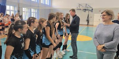 Mistrzynie Kalisza w piłce siatkowej dziewcząt w ramach Igrzysk Dzieci
