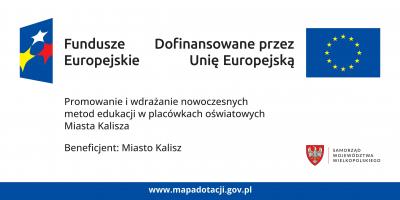 Promowanie i wdrażanie nowoczesnych metod edukacji w placówkach oświatowych Miasta Kalisza