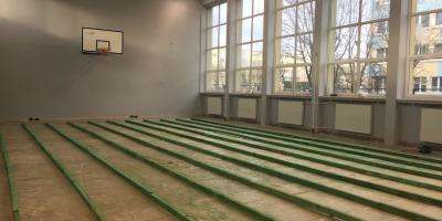 Remont sali sportowej