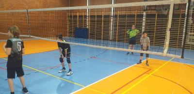 SPARING MŁODYCH SIATKARZY