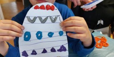 Spotkanie z zającem wielkanocnym