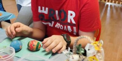 Spotkanie z zającem wielkanocnym