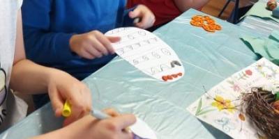 Spotkanie z zającem wielkanocnym