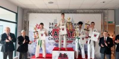 SUKCES NASZEJ UCZENNICY NA MISTRZOSTWACH EUROPY W KARATE KYOKUSHIN