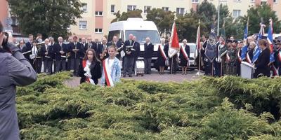 Udział Pocztu Sztandarowego w uroczystościach patriotycznych