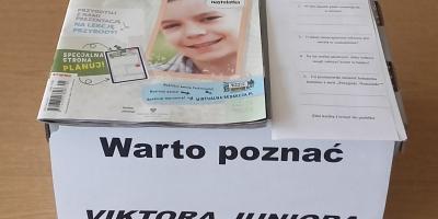 "Warto poznać Victora Juniora" - konkurs