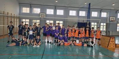 Wicemistrzowie Kalisza w siatkówce chłopców w ramach Igrzysk Dzieci