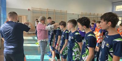 Wicemistrzowie Kalisza w siatkówce chłopców w ramach Igrzysk Dzieci