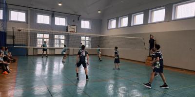 Wicemistrzowie Kalisza w siatkówce chłopców w ramach Igrzysk Dzieci