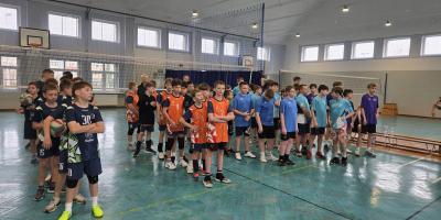 Wicemistrzowie Kalisza w siatkówce chłopców w ramach Igrzysk Dzieci