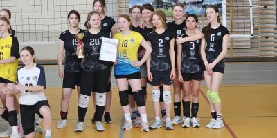 Wicemistrzynie Rejonu w siatkówce dziewcząt w ramach Igrzysk Młodzieży Szkolnej.