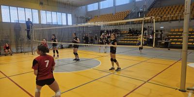 Wicemistrzynie Rejonu w siatkówce dziewcząt w ramach Igrzysk Młodzieży Szkolnej.