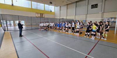 Wicemistrzynie Rejonu w siatkówce dziewcząt w ramach Igrzysk Młodzieży Szkolnej.