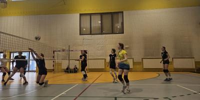 Wicemistrzynie Rejonu w siatkówce dziewcząt w ramach Igrzysk Młodzieży Szkolnej.