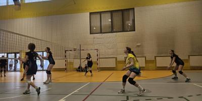 Wicemistrzynie Rejonu w siatkówce dziewcząt w ramach Igrzysk Młodzieży Szkolnej.